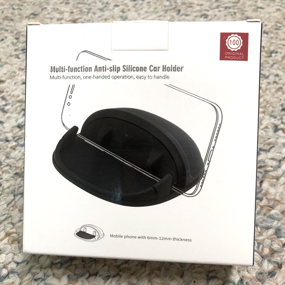 Multi-Function Anti-Slip Phone Mount for Car